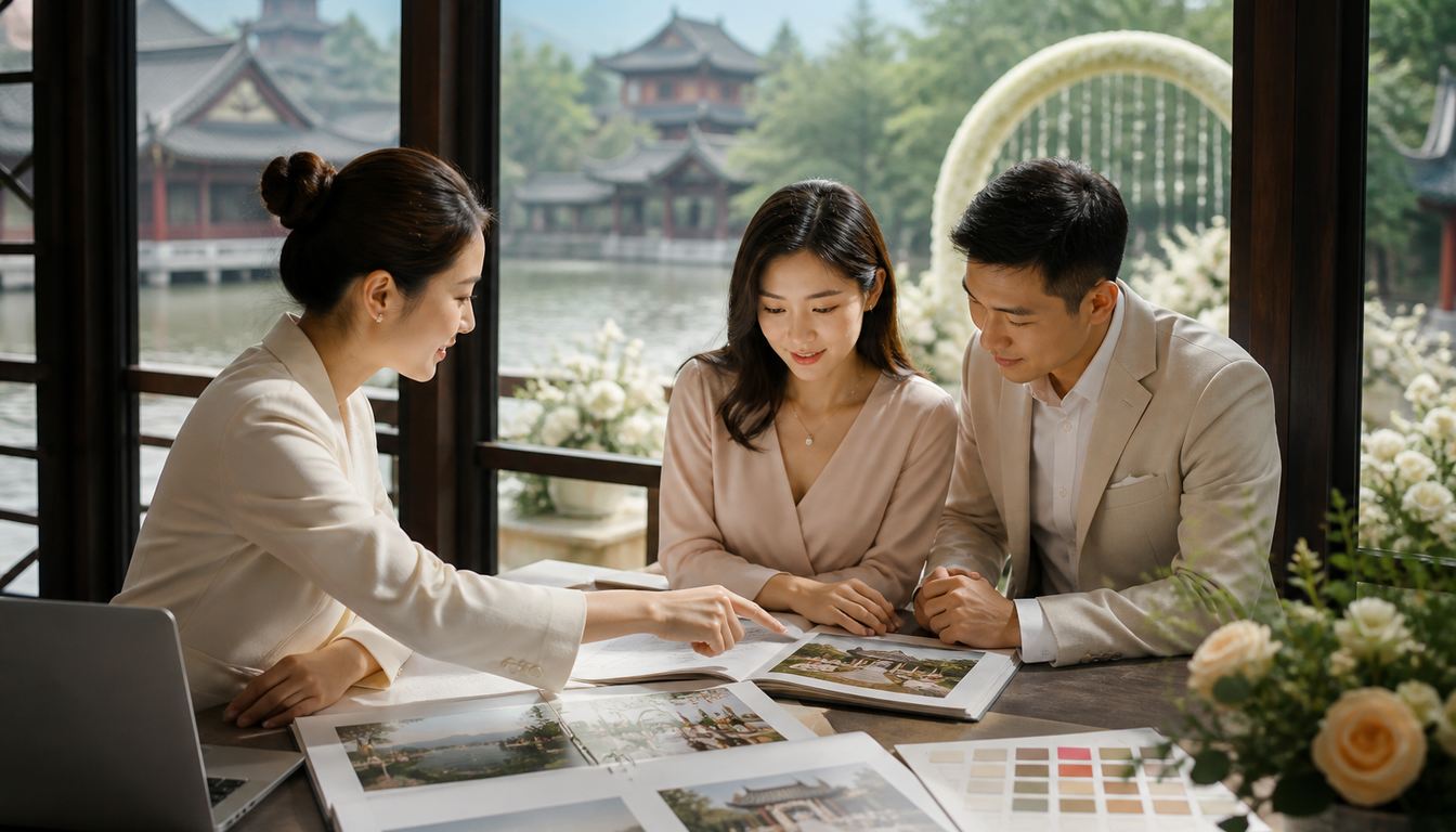 процесс организации свадьбы в Китае WedTour