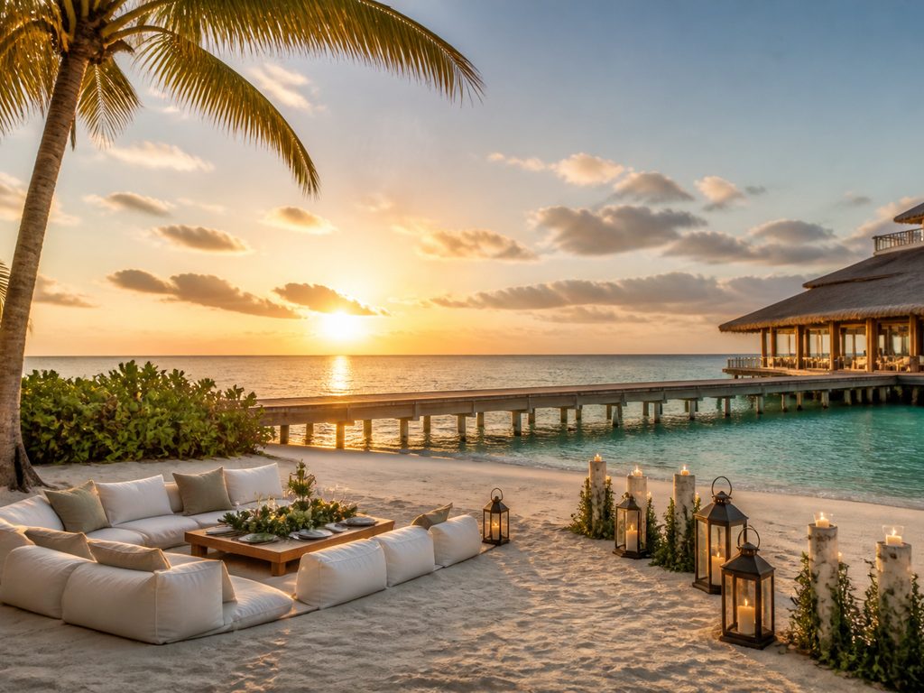 Soneva Fushi роскошный свадебный курорт