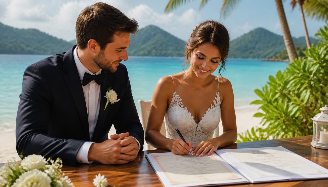 Свадебный сертификат Таиланд — официальные документы WedTour