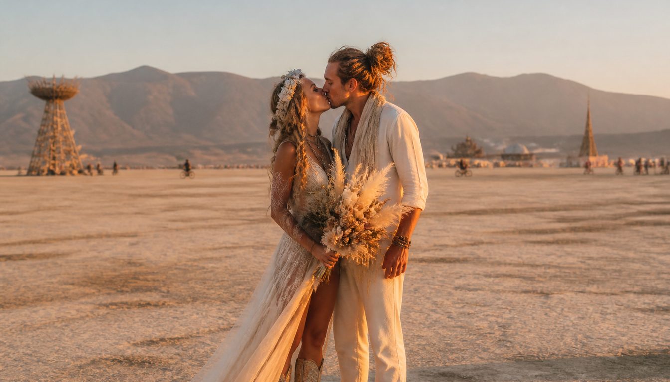 Свадьбана Burning Man