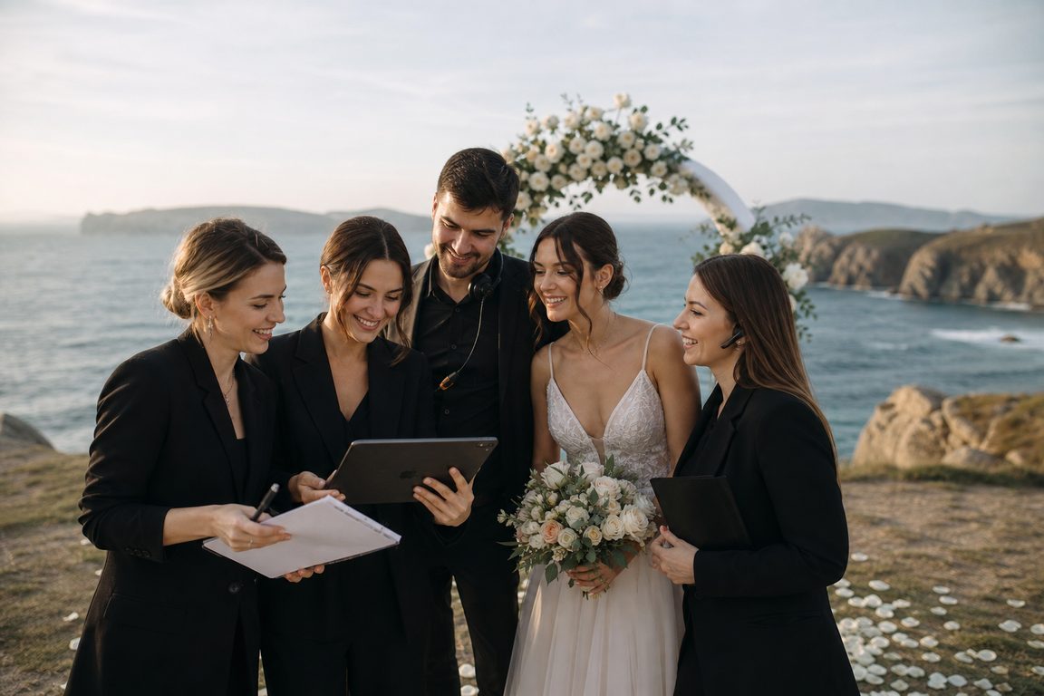 Команда WedTour — профессионалы со свадьбой у Тихого океана