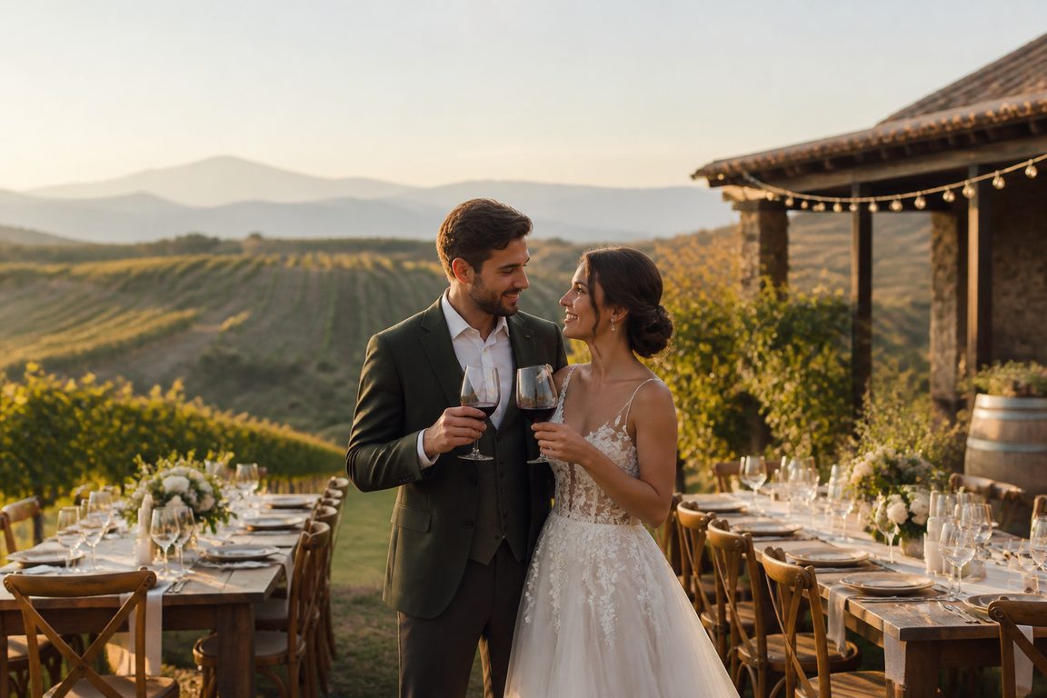 Свадьба в Кахетии на виноградниках — Wine wedding Грузия